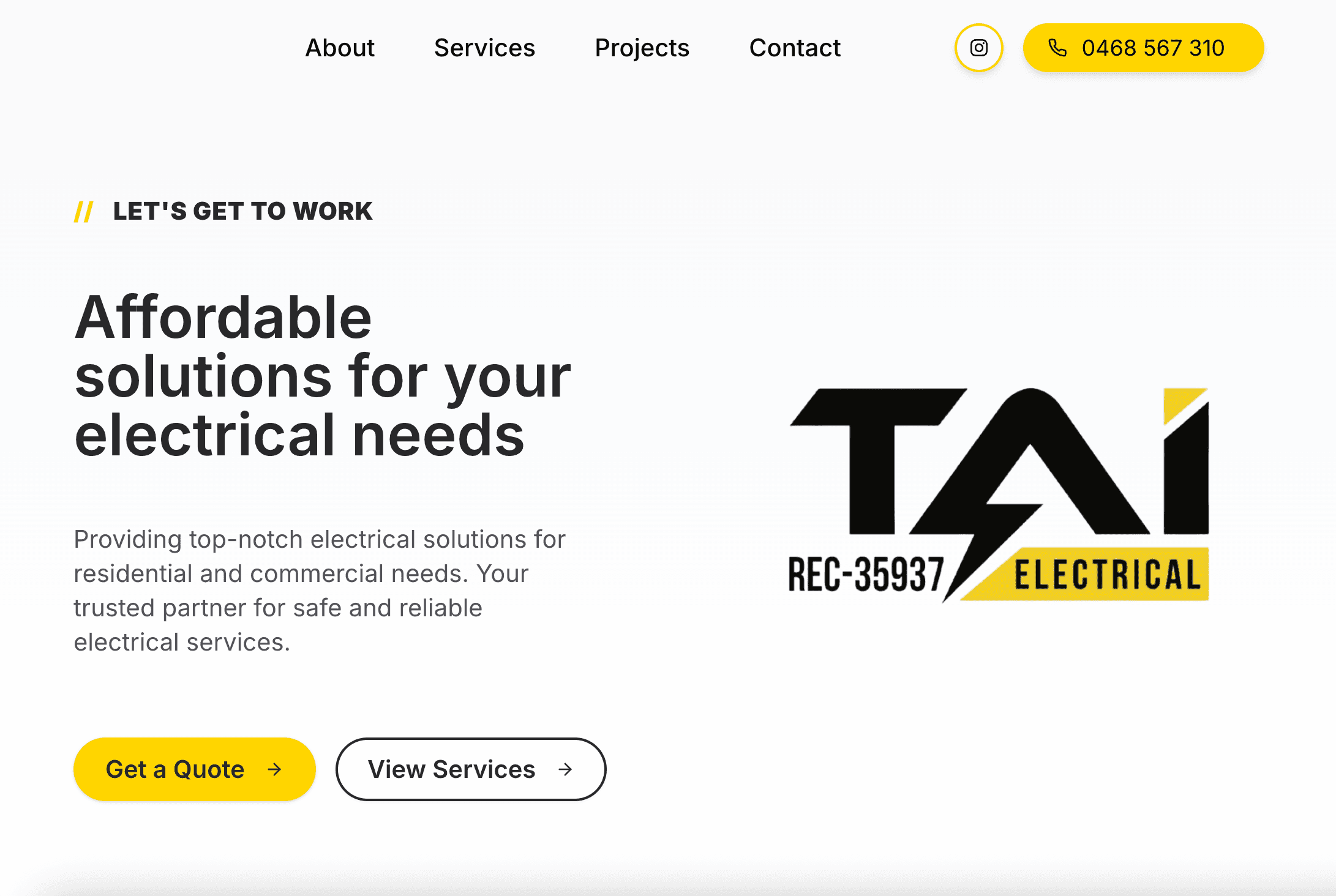 ⚡ Tai Electrical Services